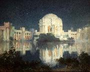 Colin Campbell Cooper Painting of the Palace of Fine Arts in San Francisco, c. 1915 oil on canvas